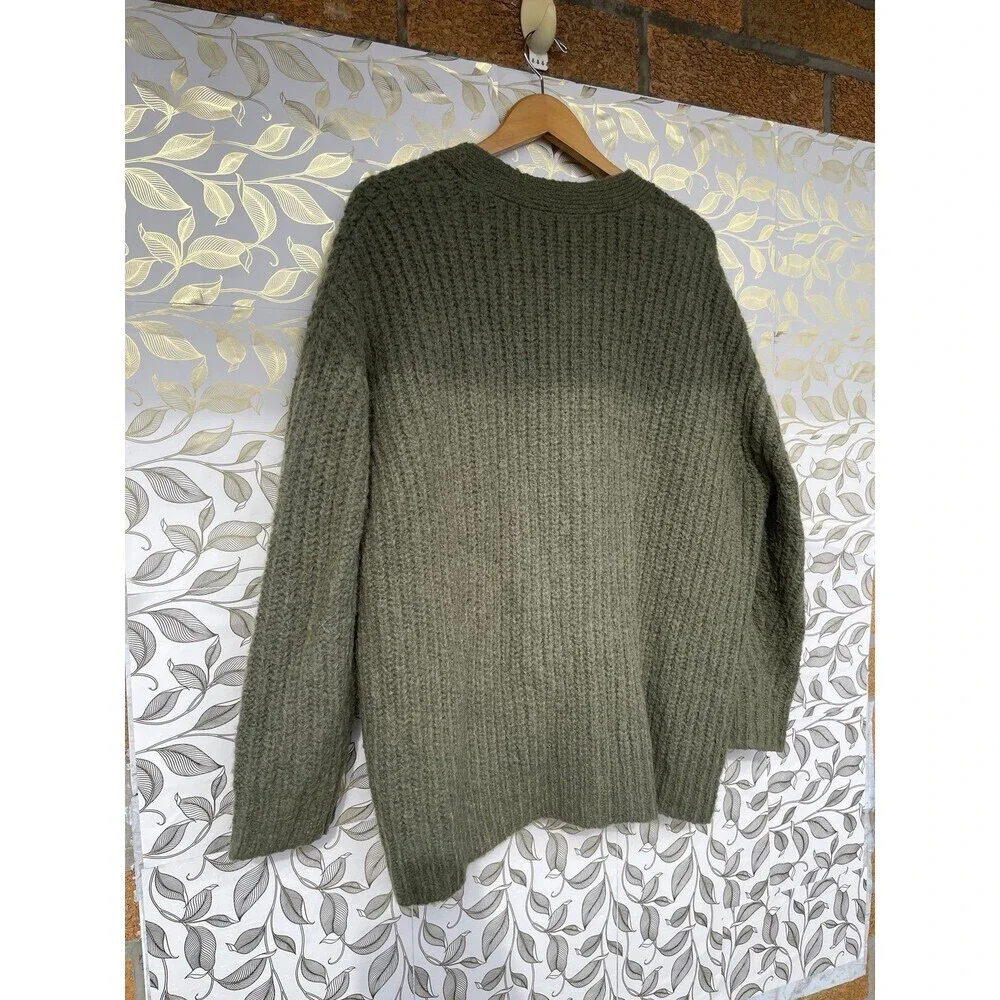 Jenni Kayne Alpaca Blend Cardigan in Sage Green Size M - Gorpcore & Naturecore